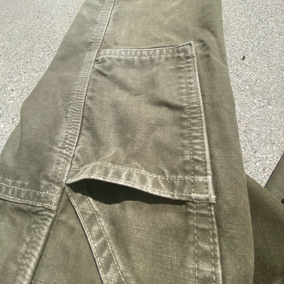 Citizens of Humanity custom cotton green pants - Picture 5 of 6